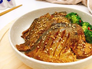 19、家熬平子鱼 （附有煎鱼小妙招）,成品图