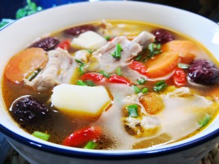 29、山药猪骨汤,成品图