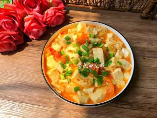 11、番茄烧豆腐,成品图三