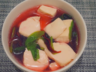 14、苋菜豆腐汤,一碗降火的羹汤就好啦～