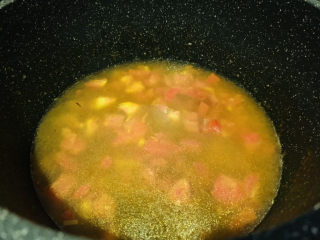 10、西红柿疙瘩汤,开大火