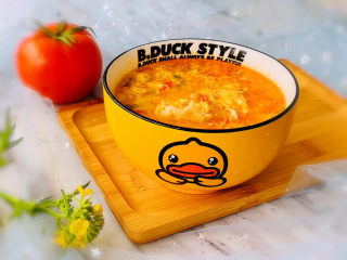 19、西红柿疙瘩汤,西红柿疙瘩汤，成品图