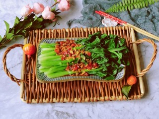 17、蚝油芥兰,很美味的