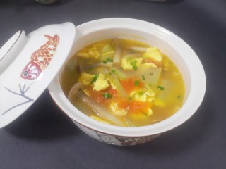 24、冬瓜鸡蛋汤,成品