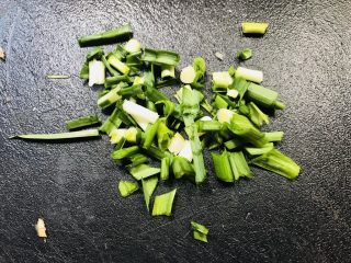 16、昂公炖豆腐,大蒜切段末