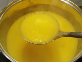 12、玉米面糊糊,搅拌均匀  糊糊细腻