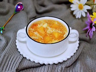 16、醪糟蛋花汤,成品一