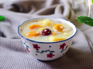 14、双色红薯糯米粥,真的好好喝,每次我都会喝上两大碗。