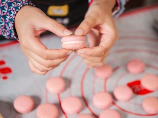 28、马卡龙,两片盖上