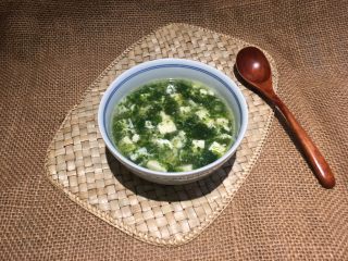 24、荠菜豆腐羹,完美！