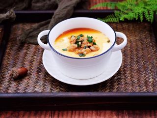 18、鹅蛋肉末羹,成品一