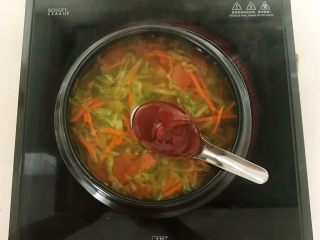 30、美味苏合汤,加入2勺番茄沙司