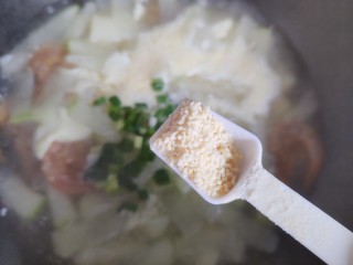 17、冬瓜鸡蛋汤,加一小勺鸡精