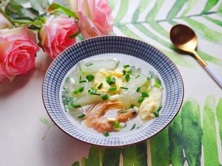 20、冬瓜鸡蛋汤,健康又美味