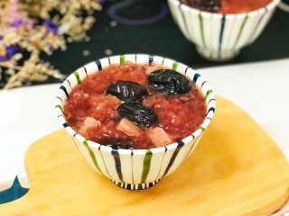 14、紫薯银耳粥,成品图