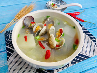 15、冬瓜蛤蜊汤,成品图