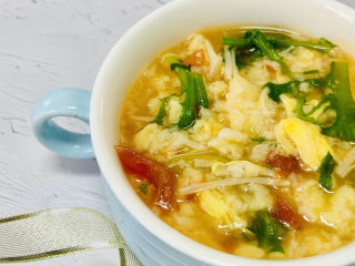 19、西红柿面疙瘩,简单快手的早餐????有碳水、有青菜、有蛋白。