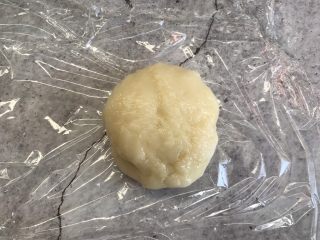 10、芒果雪媚娘,揉好的状态基本不粘手