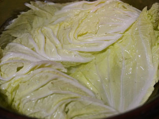 1、蛋香焖鸡蛋,将白菜叶子放入水中清洗干净沥干水待用