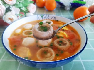 15、口蘑汤,出锅啦～超级鲜美的口蘑汤就做好了