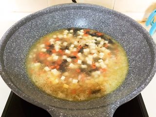 26、改良版 西湖牛肉羹,开锅后烧2分钟