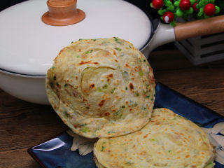 18、葱油烙饼,成品