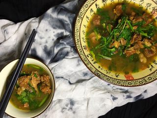 14、东北 炖牛肉,出锅