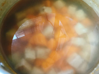 7、芋头西米露,大火煮2—3分钟