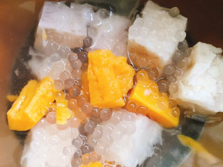 13、芋头西米露,诱人的颜色