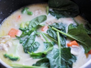 12、承味＃延世牛奶炖菜,再放入蔬菜