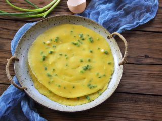 13、葱花鸡蛋饼,成品