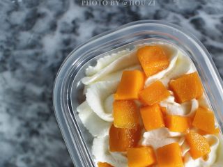 18、芒果盒子蛋糕,成品