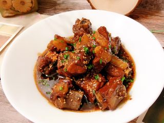 23、糖醋排骨,可以装盘开吃了????