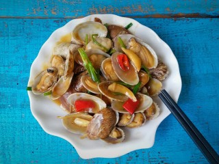 15、香辣花甲,成品图，很美味