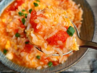 15、番茄浓汤烩饭,来一口？