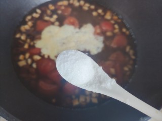 15、西红柿香菇汤,加一小勺细盐