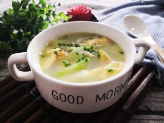 21、冬瓜鸡蛋汤,成品图