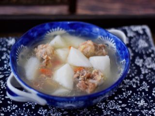 10、猪骨山药汤,成品图