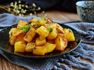 17、孜然土豆,简单又美味的孜然土豆块就做好了