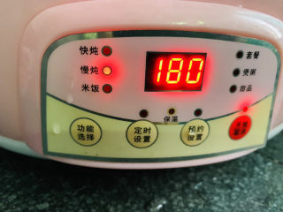 17、冬瓜薏米排骨汤,设置时间