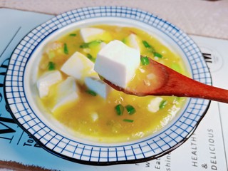 12、鸡蛋豆腐羹,豆腐滑嫩可口。