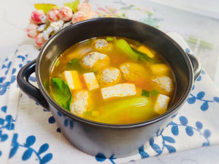 16、鱼丸豆腐汤,鱼丸豆腐汤成品图