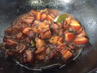 16、超级简单好吃的红烧肉,大火收汁,一定是大火哦