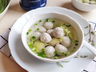 15、清汤莲藕丸子,喜欢的试试看????????