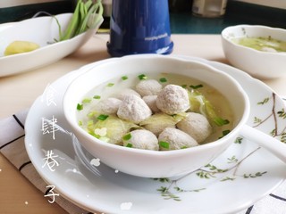 16、清汤莲藕丸子,清淡滋补～????????