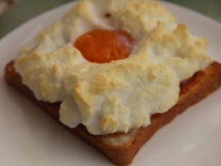 13、幸福早餐~火烧云土司,烤成如图状态就好了