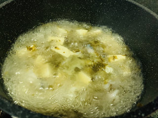 18、黑鱼豆腐汤,搅拌均匀，起锅