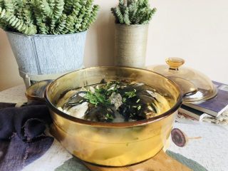 17、豆腐鱼头汤,成品。