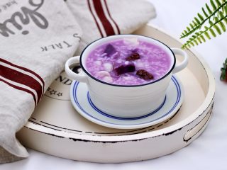 15、紫薯百合冰糖粥,成品一