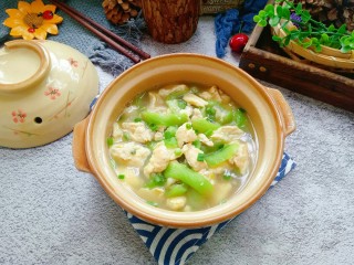 15、丝瓜炒鸡蛋,盛出享用吧